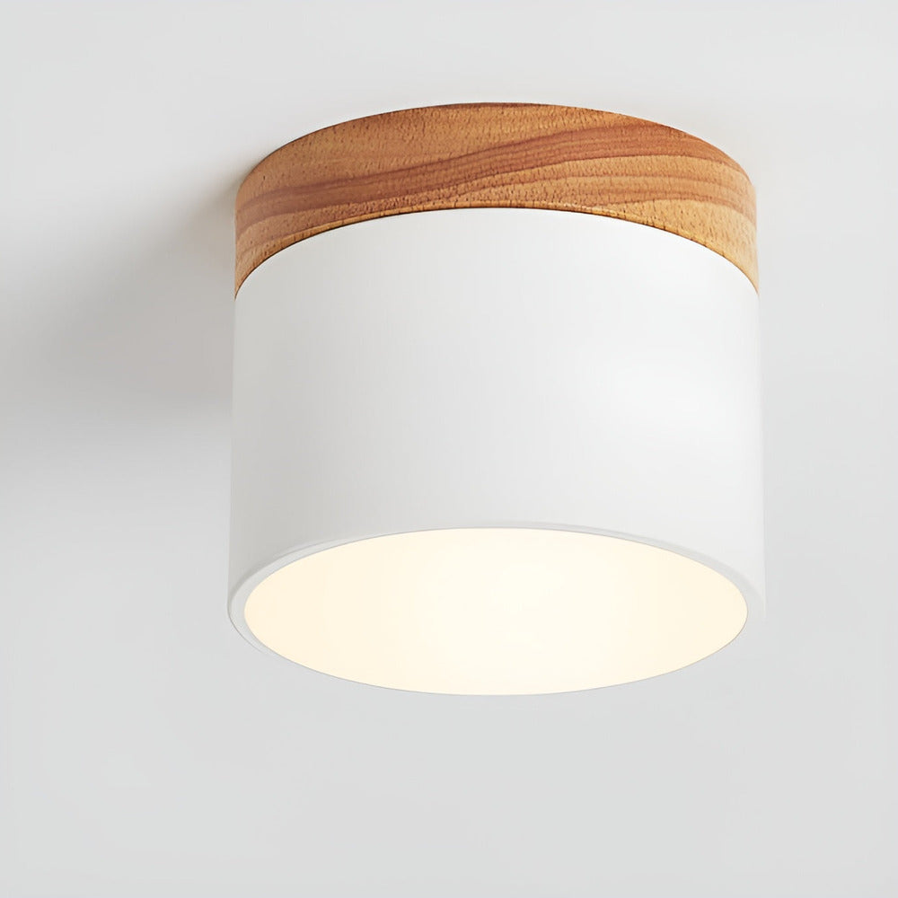 PastelGlow – Färgglad Cylinder Taklampa med Retro Minimalism