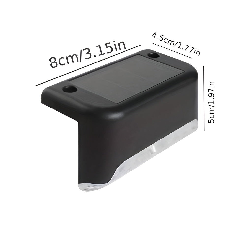 PathStep Lights – LED Solcells Trappbelysning för Utomhusbruk (2/4/8-pack)