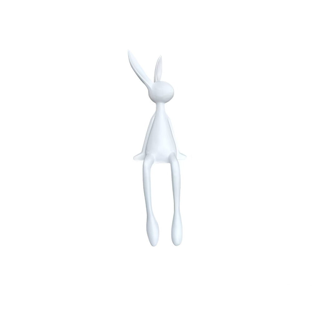 EasterNoble Hare – Modern Sittande Påskhare i Elegant Harzdesign
