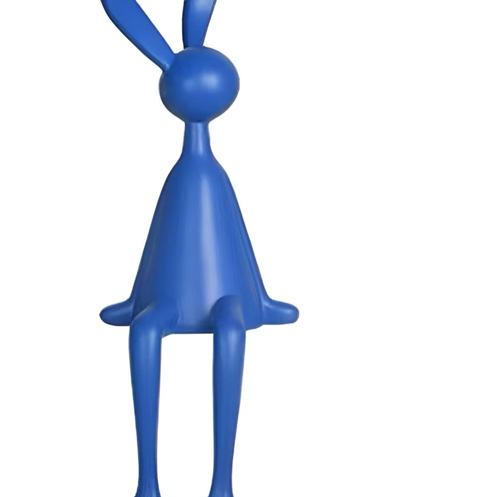 EasterNoble Hare – Modern Sittande Påskhare i Elegant Harzdesign