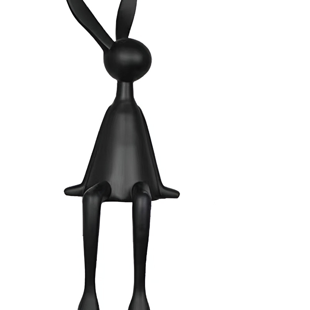 EasterNoble Hare – Modern Sittande Påskhare i Elegant Harzdesign