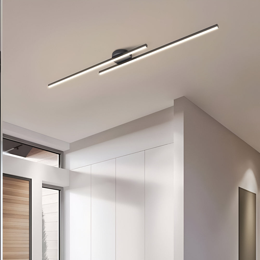 Alureon – Modern Semi Flush LED Taklampa i Aluminium