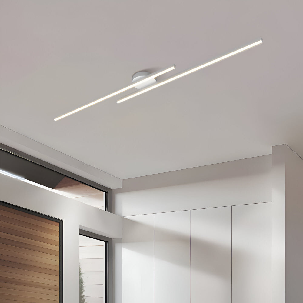 Alureon – Modern Semi Flush LED Taklampa i Aluminium