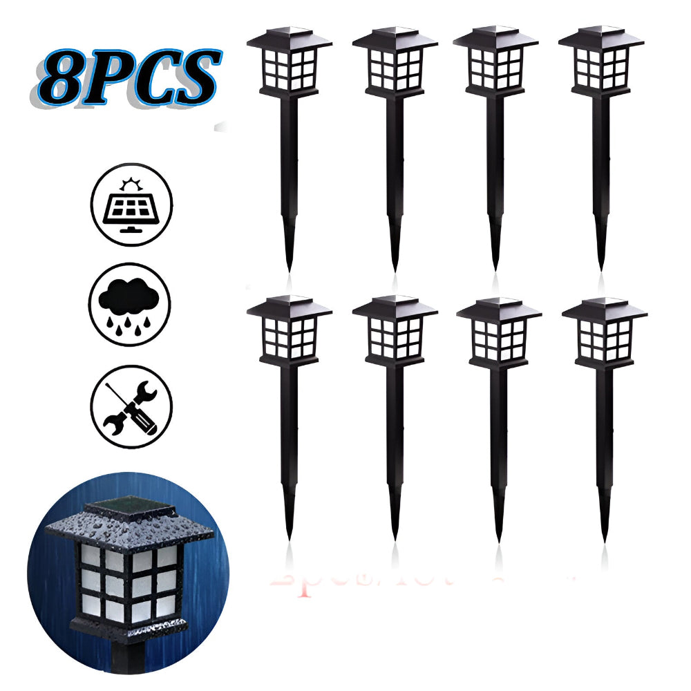 PathGlow Solar – Slitstark Solcellsbelysning för Trädgård & Gångvägar