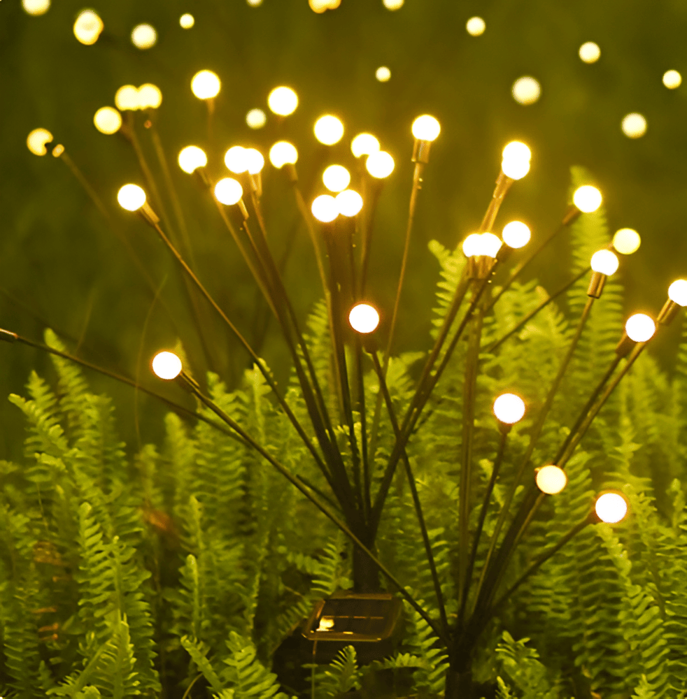 FireflyGleam – Solcellsdrivna Eldflugeljus för Trädgård & Utomhus