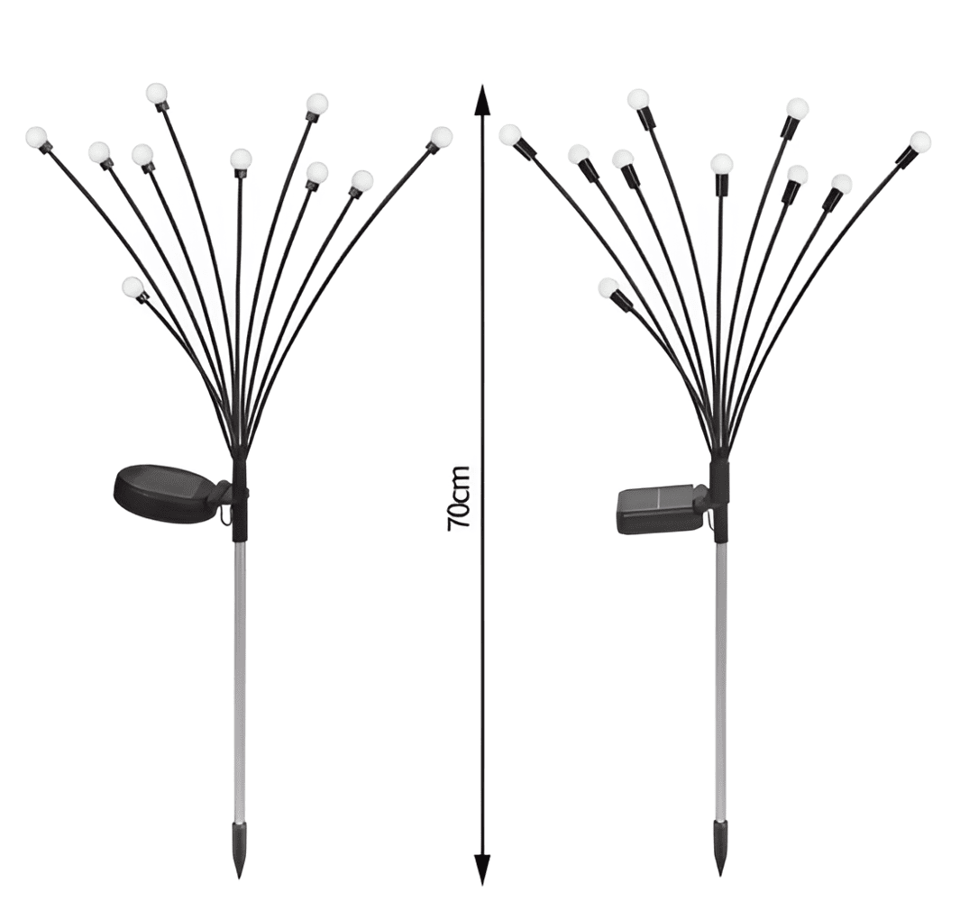 FireflyGleam – Solcellsdrivna Eldflugeljus för Trädgård & Utomhus