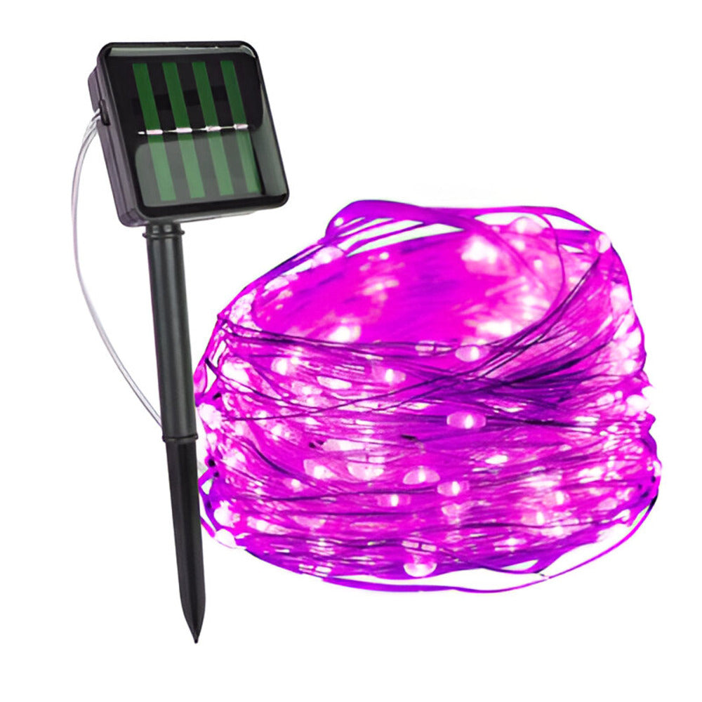 GlowWeave Solar – Solcellsdriven Stämningsbelysning för Utomhusbruk