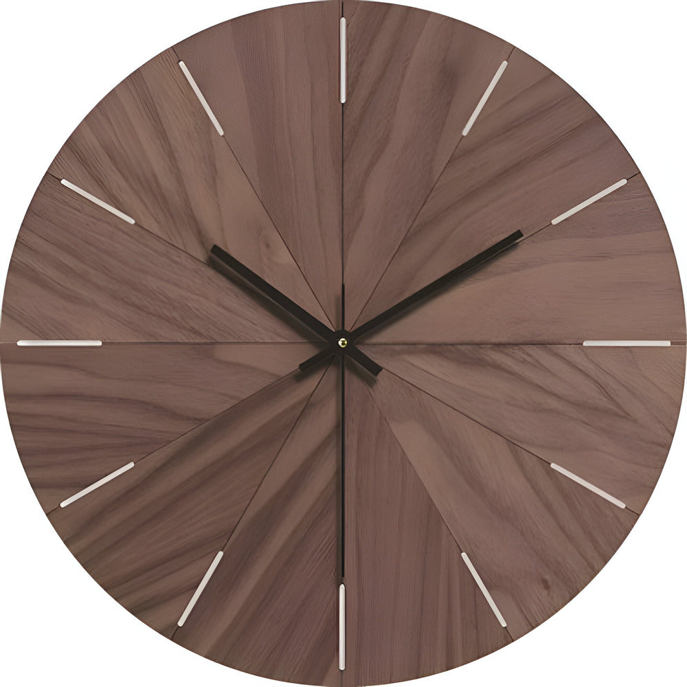 TimberHush – Minimalistisk Träväckarklocka i Modern Skandinavisk Design