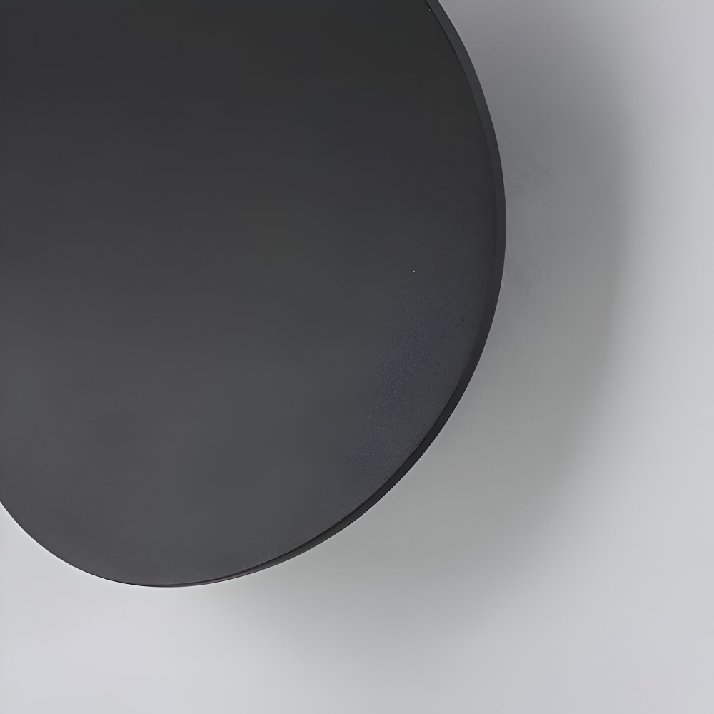 LumoOval – Vägglampa i Aluminium med Inbyggd LED och Minimalistisk Design