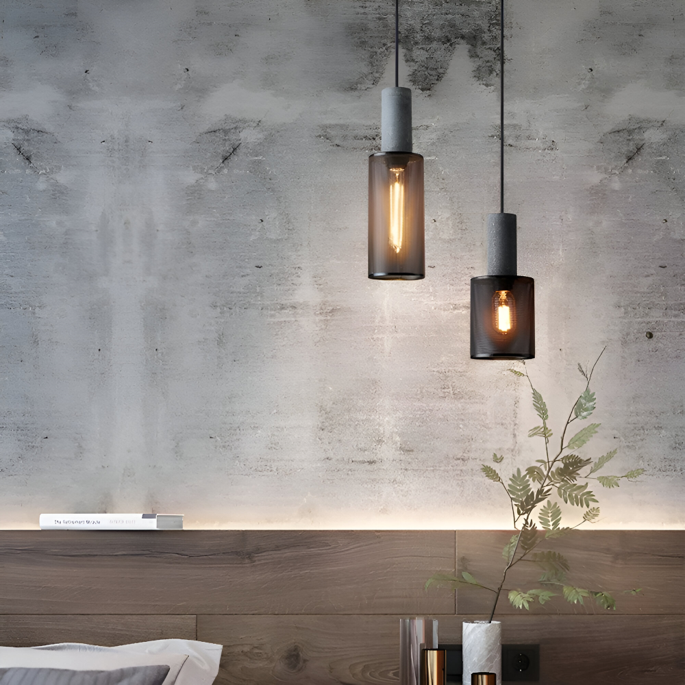 RusticStone – Rustik Pendellampa i Modern Industriell Design