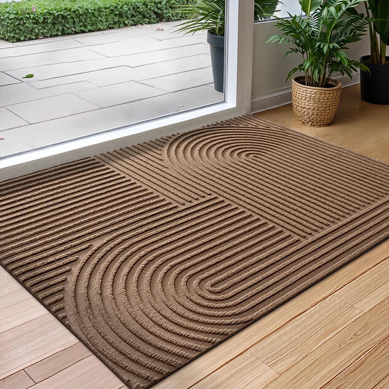 DryStep Mat – Vattenabsorberande Halkfri Dörrmatta för Inne & Ute