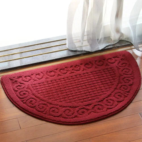 RetroCurve Mat – Halvmåneformad Dörrmatta i Retrodesign