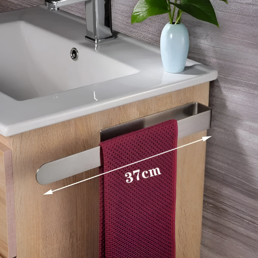 StickLine – Självhäftande Handdukshållare i Rostfritt Stål 304 (23/27 cm)