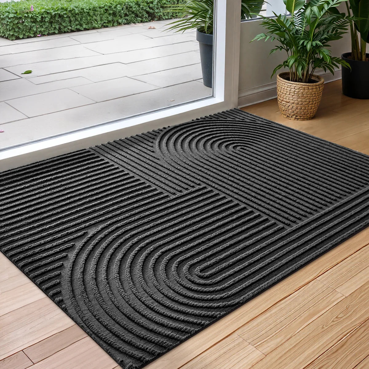 DryStep Mat – Vattenabsorberande Halkfri Dörrmatta för Inne & Ute