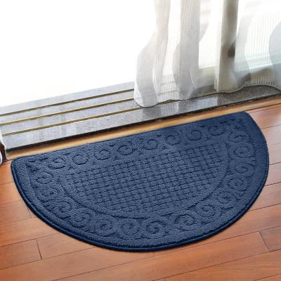 RetroCurve Mat – Halvmåneformad Dörrmatta i Retrodesign