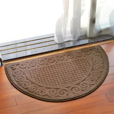 RetroCurve Mat – Halvmåneformad Dörrmatta i Retrodesign