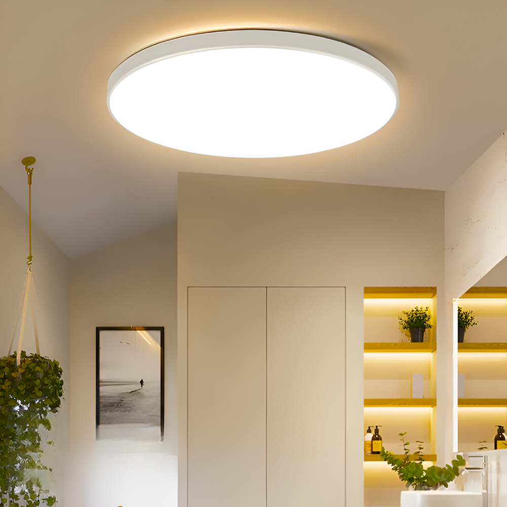 SlimCirc – Modern Rund LED-Taklampa med Ultratunn Design
