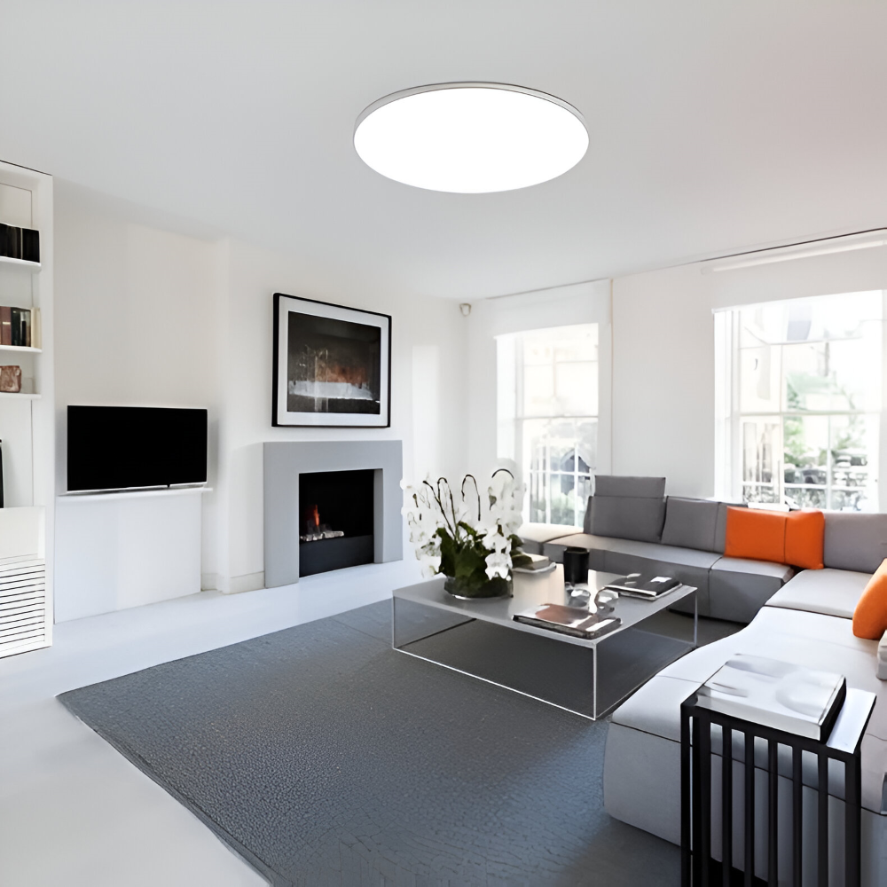 SlimCirc – Modern Rund LED-Taklampa med Ultratunn Design