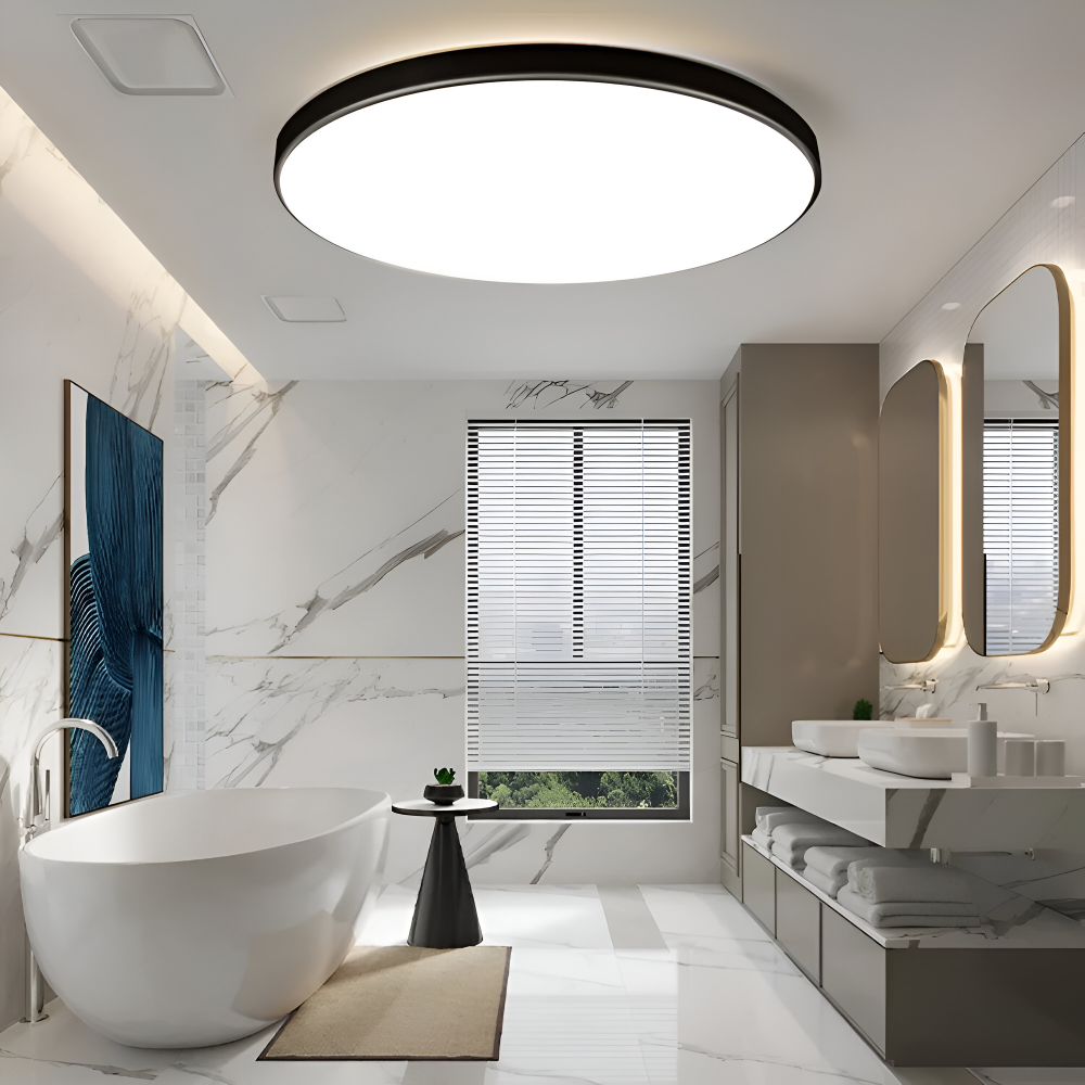 SlimCirc – Modern Rund LED-Taklampa med Ultratunn Design