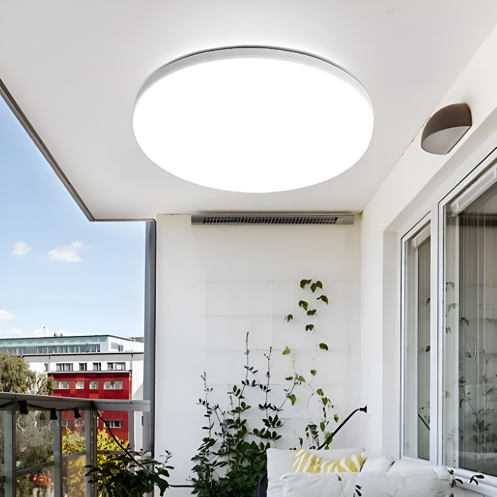 SlimCirc – Modern Rund LED-Taklampa med Ultratunn Design