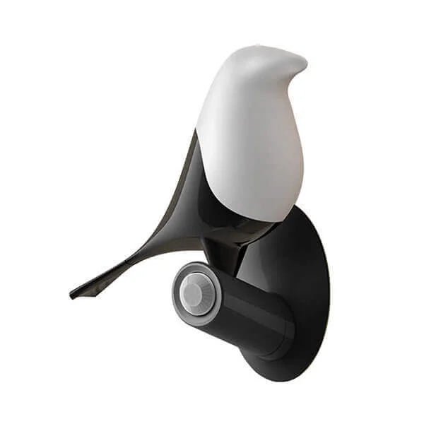 LumoSense – Smart uppladdningsbar bordslampa med rörelsesensor och trädetaljer