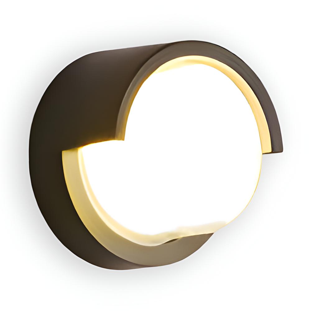 LumoGuard – Smart Vägglampa med Rörelsesensor & Vattentät LED Trädgårdsbelysning