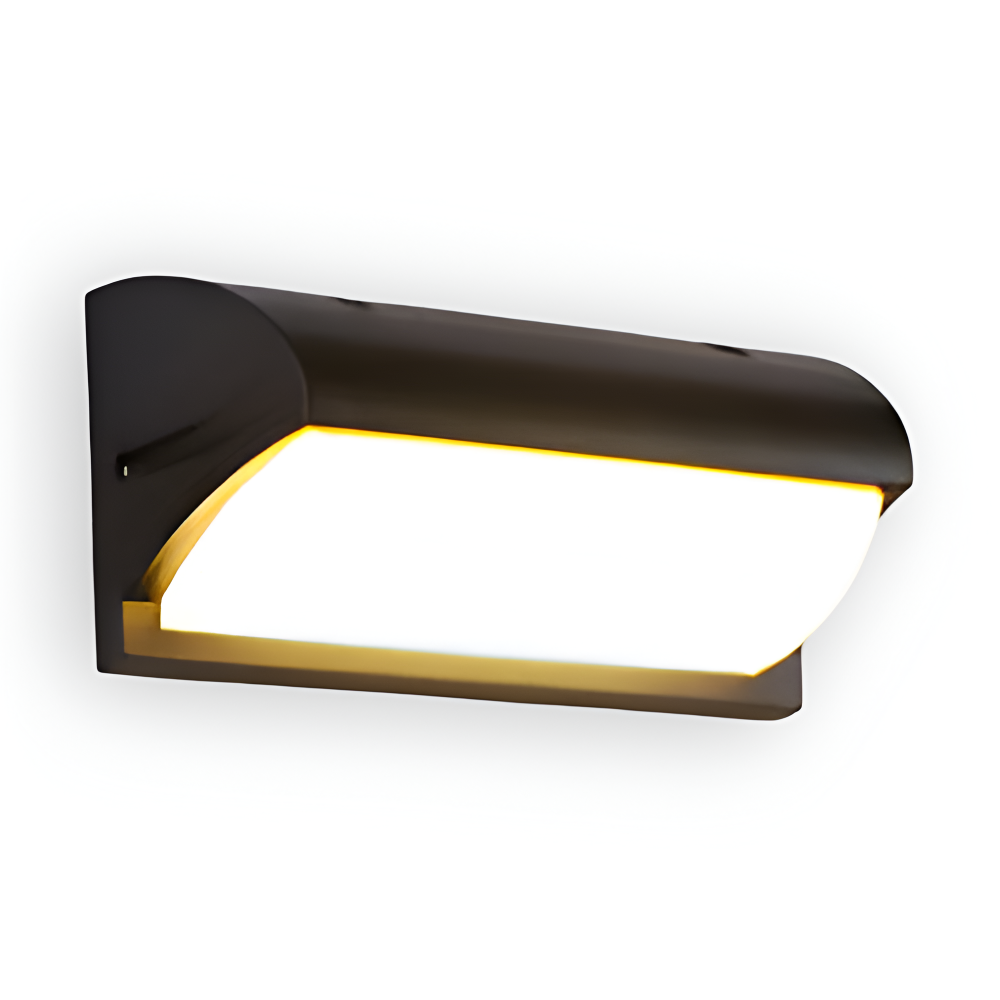 LumoGuard – Smart Vägglampa med Rörelsesensor & Vattentät LED Trädgårdsbelysning