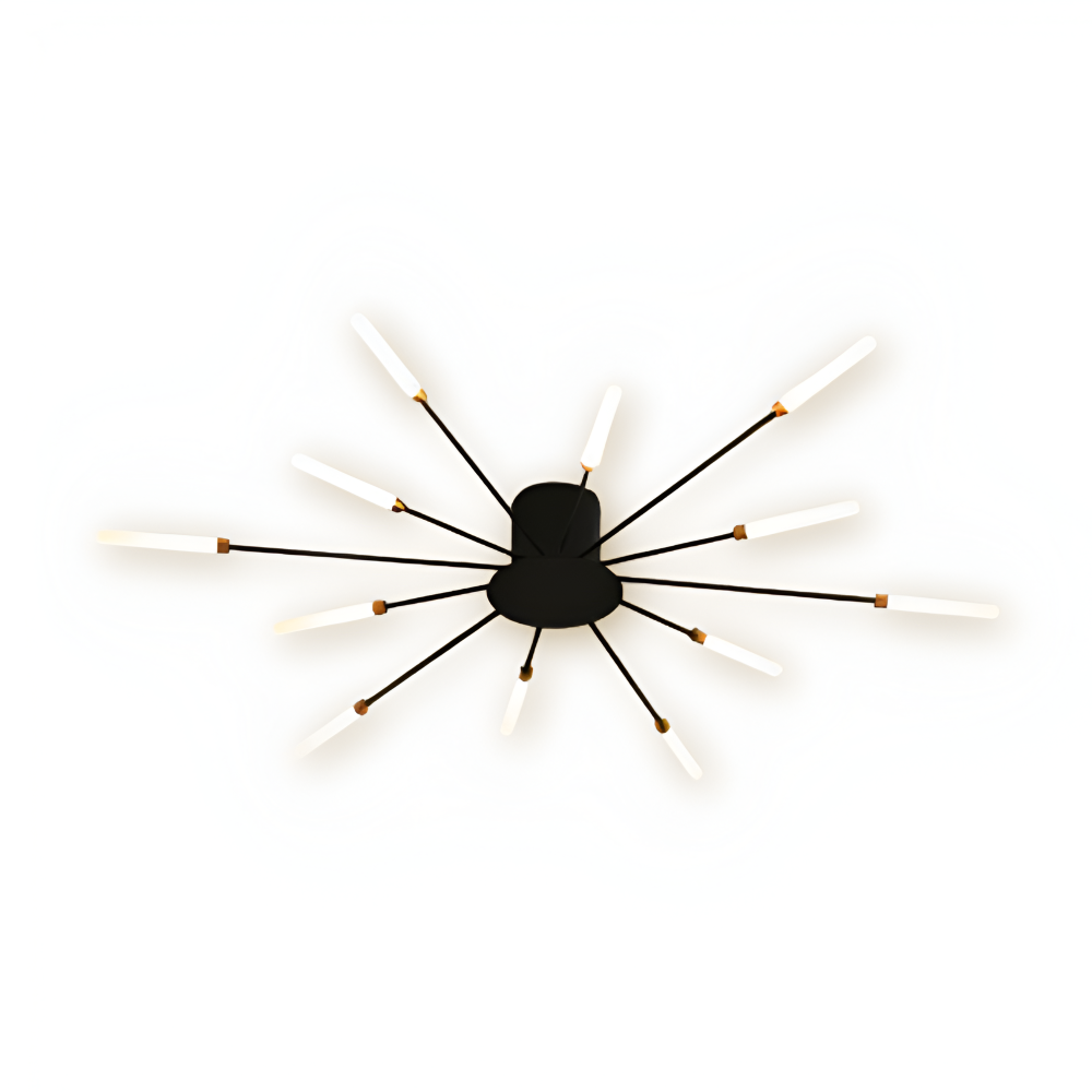 AureaSpiral – Lyxig LED Taklampa med Fyrverkeri-inspirerad Design