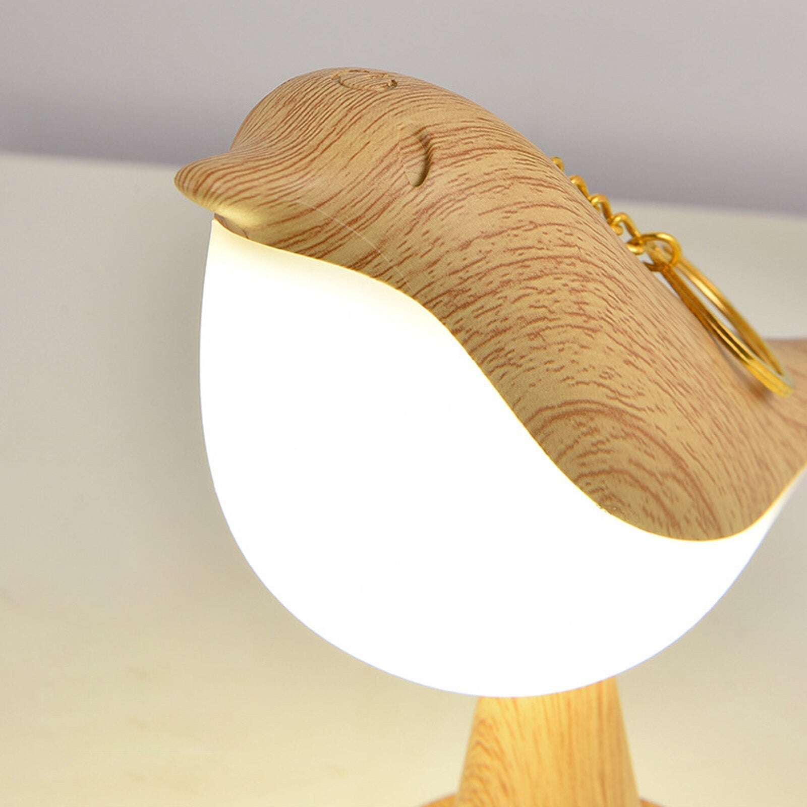 Fågeln Lumi - Stilfull bordslampa med fågelmotiv och LED-belysning – Elegant inredningsbelysning för varje rum