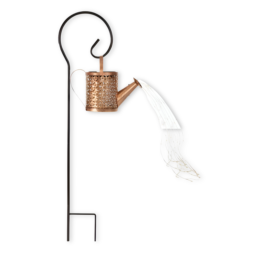 GlowCanne – Solcellsdriven Vattenkanna med Sagolik Ljusslinga