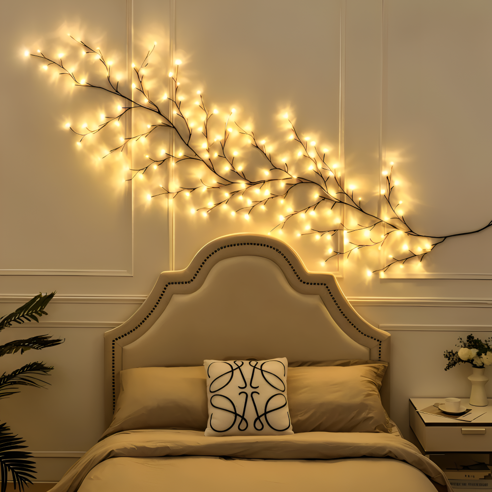 TwinkVine – Böjbar LED Grenbelysning för Jul och Dekoration