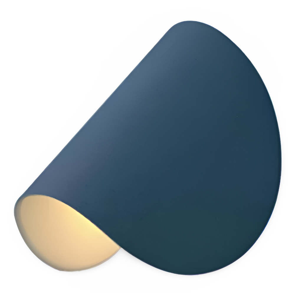 Twist – Vägglampa i Metall med Roterande Geometrisk Design