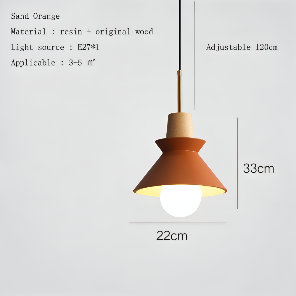 ColorDome – Nordisk Hänglampa i Macaron-färger med Modern Design