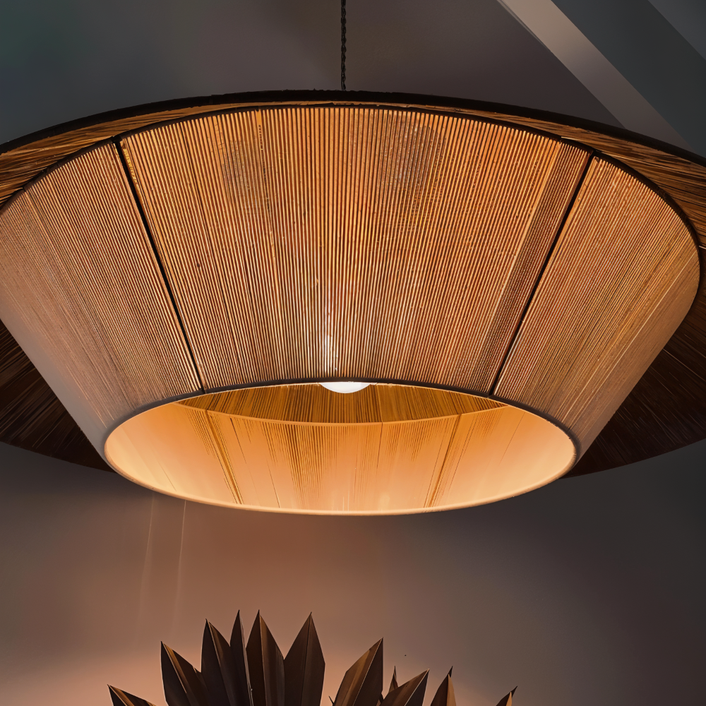 Zenboku – Japanskinspirerad Taklampa i Wabi-Sabi Stil