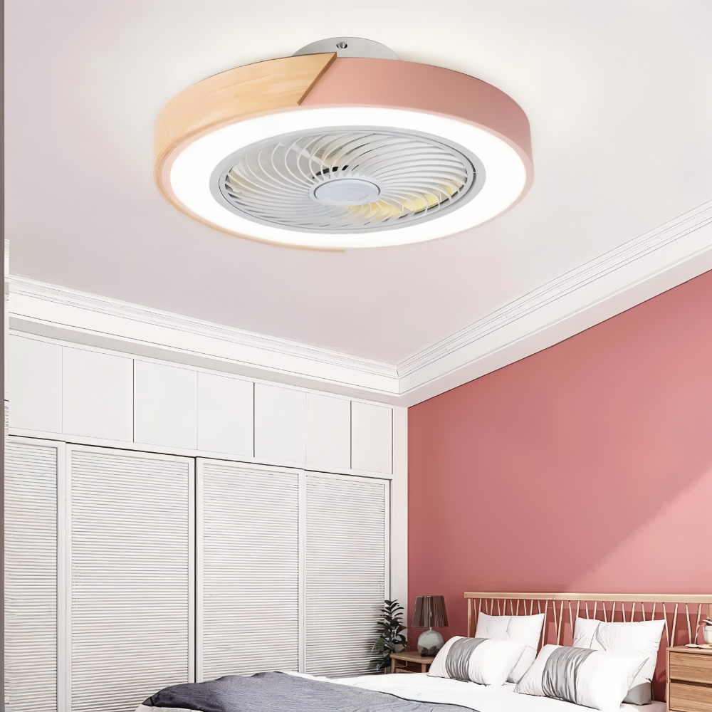 AeroLuma – Smart Takfläkt med LED-belysning och Tyst Drift