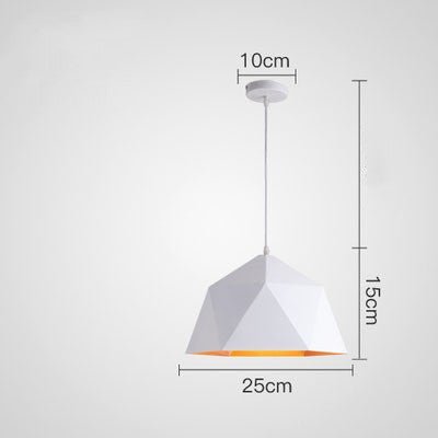 Prismaro – Färgstark Geometrisk Pendellampa i Modern Design