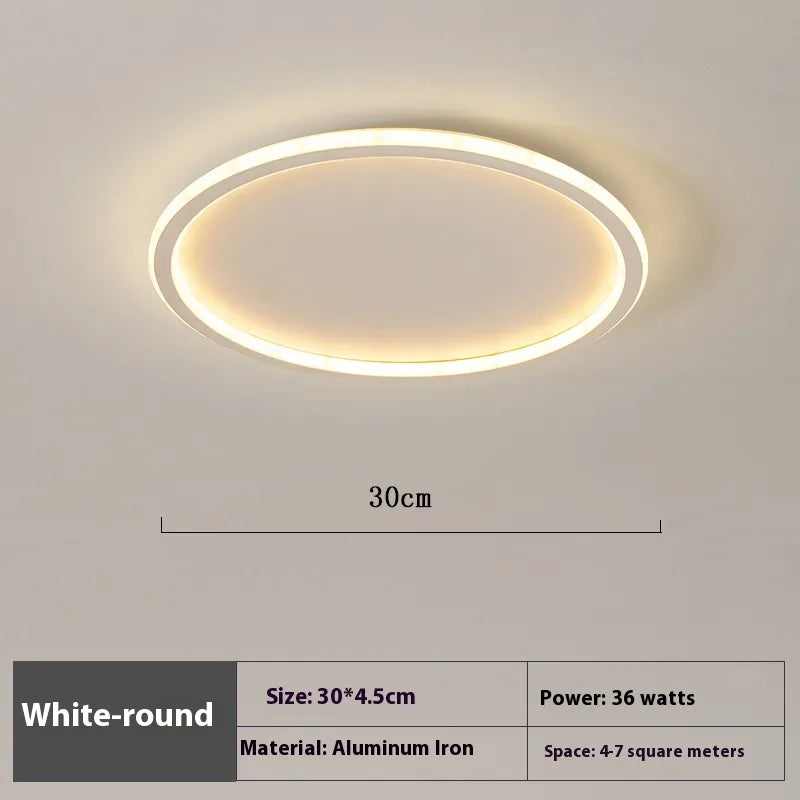 LumoSphere – Dimbar Rund LED-Taklampa i Metall & Glas