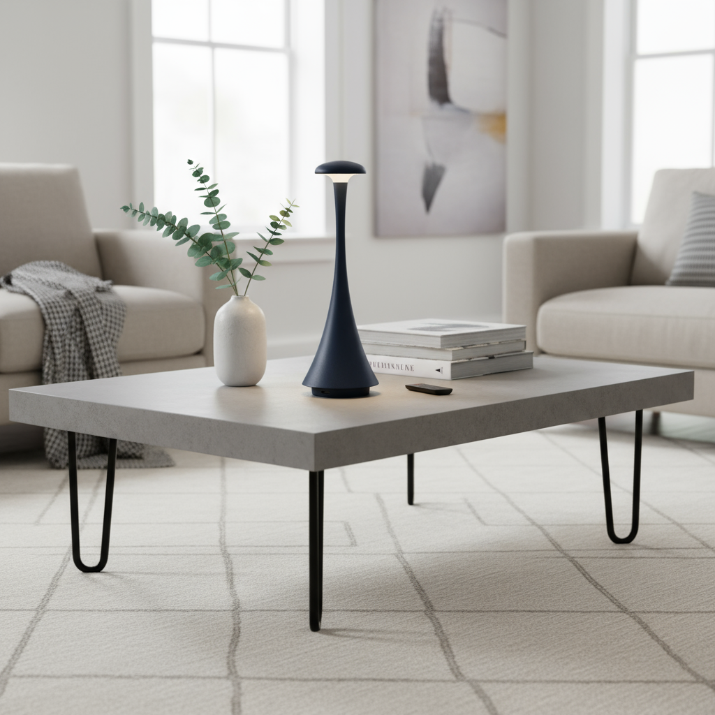 Lunvia - Modern Dimbar Stämningslampa med USB-C Uppladdningsbart Batteri