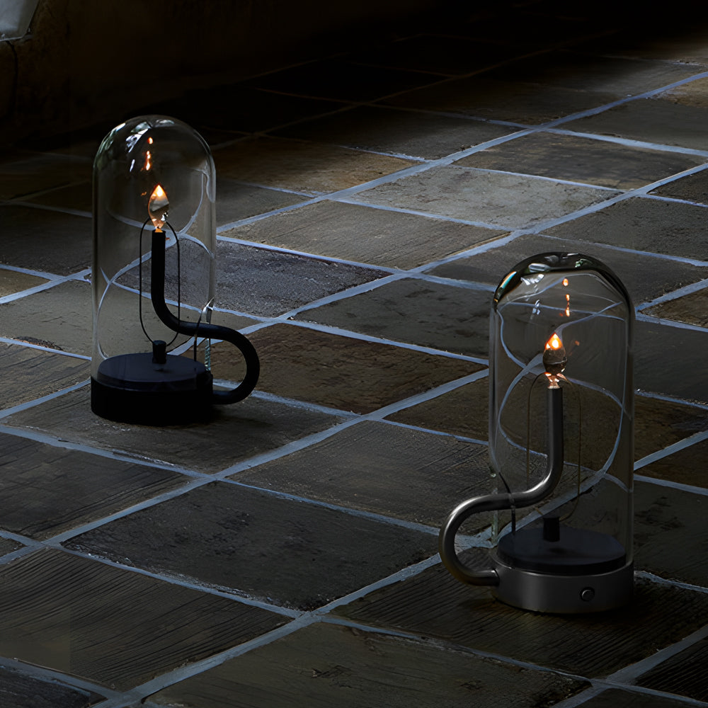 LioraGlow – Trådlös uppladdningsbar bordslampa med LED-belysning för inomhus och utomhusbruk