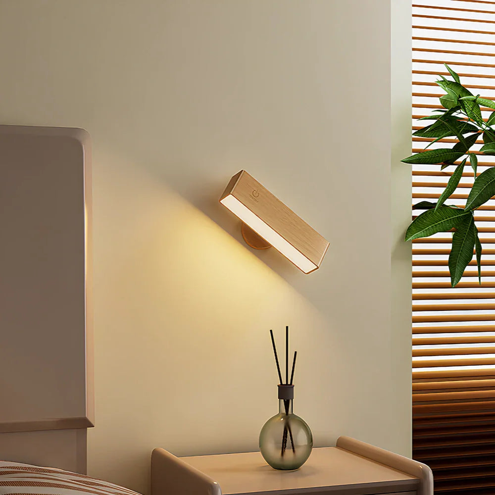 Sora – Stilren vridbar vägglampa med magnetisk montering