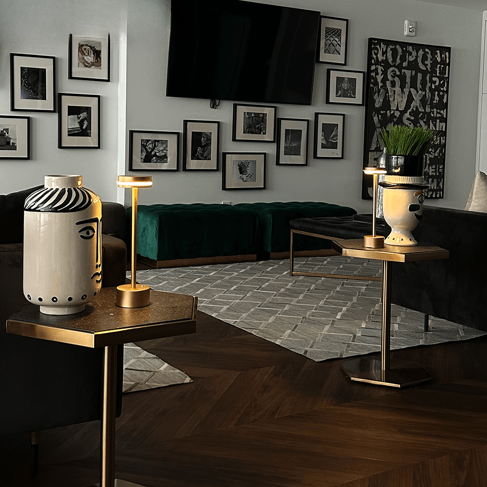 LuxeLight – Trådlös bordslampa med touchkontroll och lång batteritid för alla interiörer