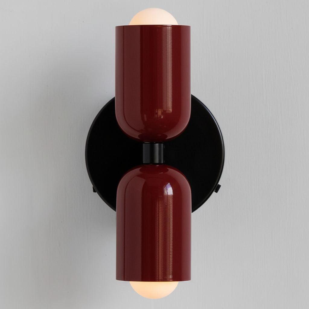 Eclipse Glow – Vintage Modern Vägglampa med Dubbelsidig LED-belysning