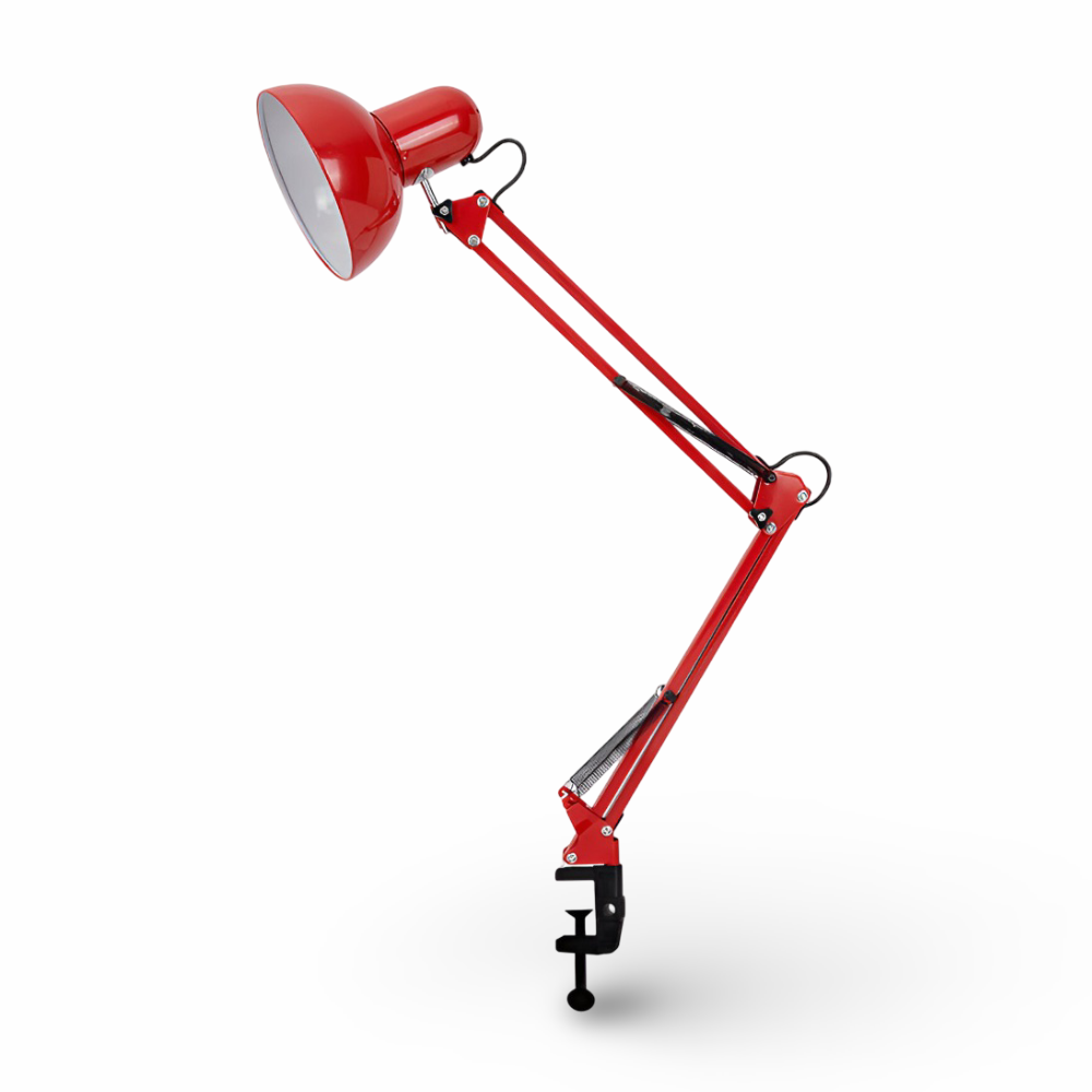FlexiGlow Clip – Justerbar Skrivbordslampa med Lång Arm