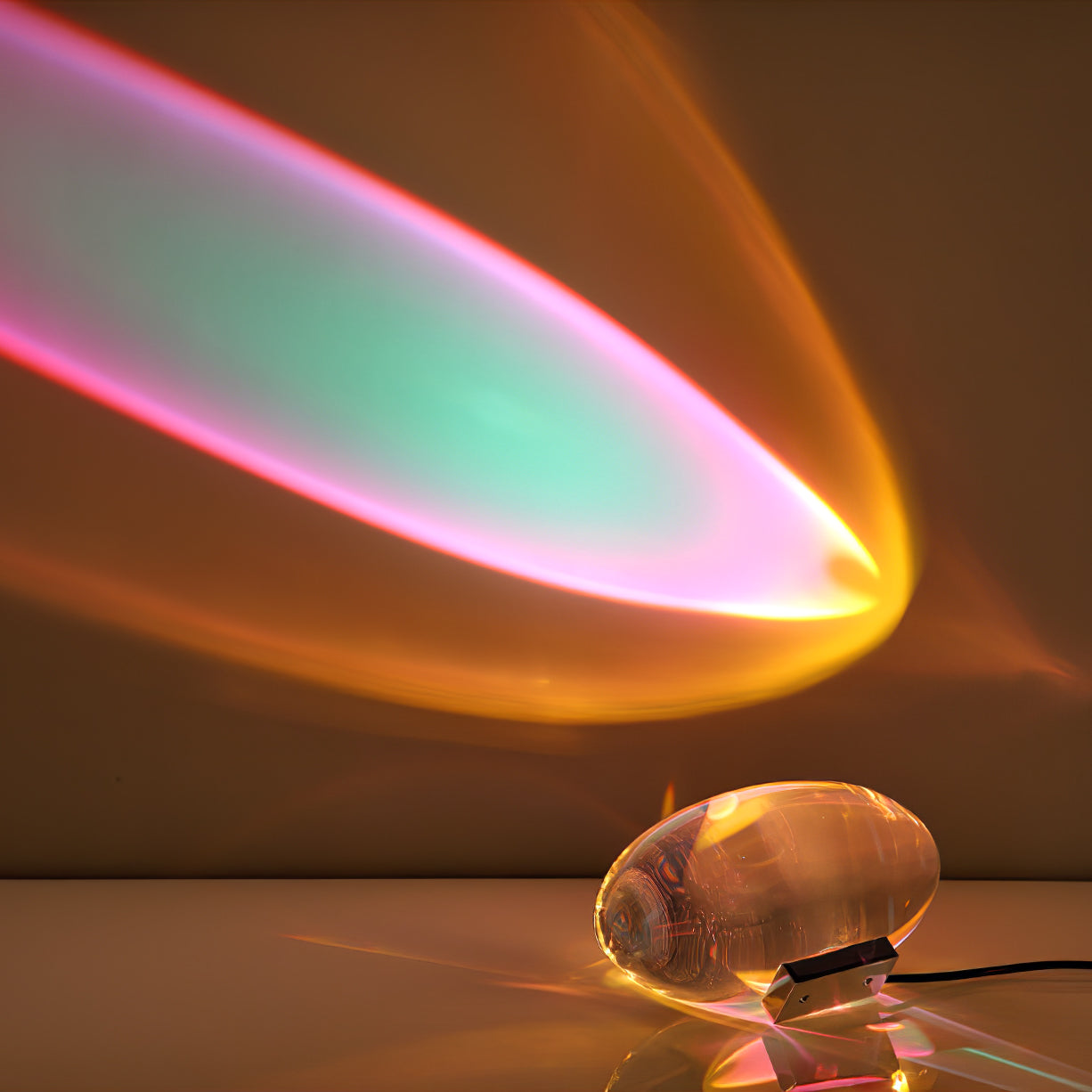 Marsman – Designad Bordslampa i Kristall med Stämningsfull LED-Belysning