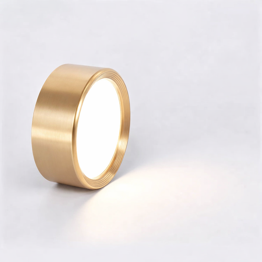 AluminBeam – Ultra Slim Rund LED Taklampa i Aluminium