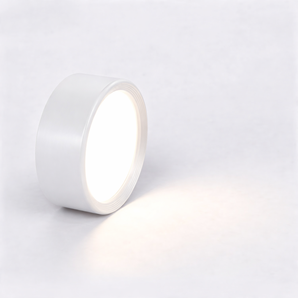AluminBeam – Ultra Slim Rund LED Taklampa i Aluminium