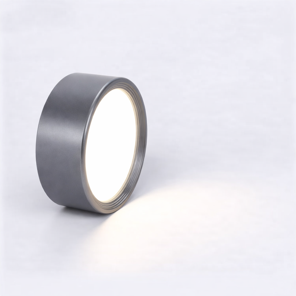 AluminBeam – Ultra Slim Rund LED Taklampa i Aluminium