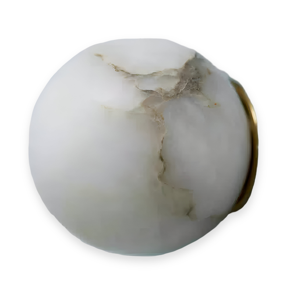 Marbelle – Elegant Marmor Vägglampa | Alabasterdesign för Mjuk och Tidlös Belysning