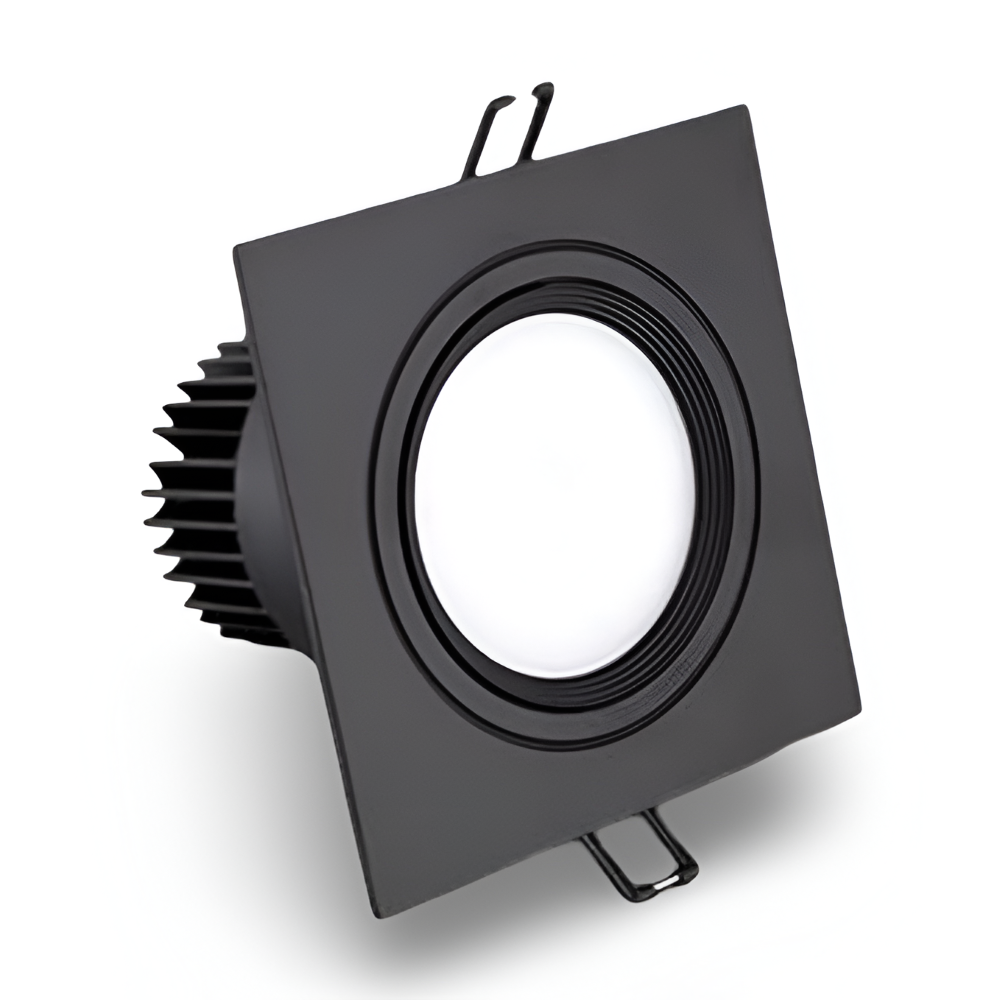 LumoQuad – Fyrkantiga Infällda LED-Spotlights i Aluminium