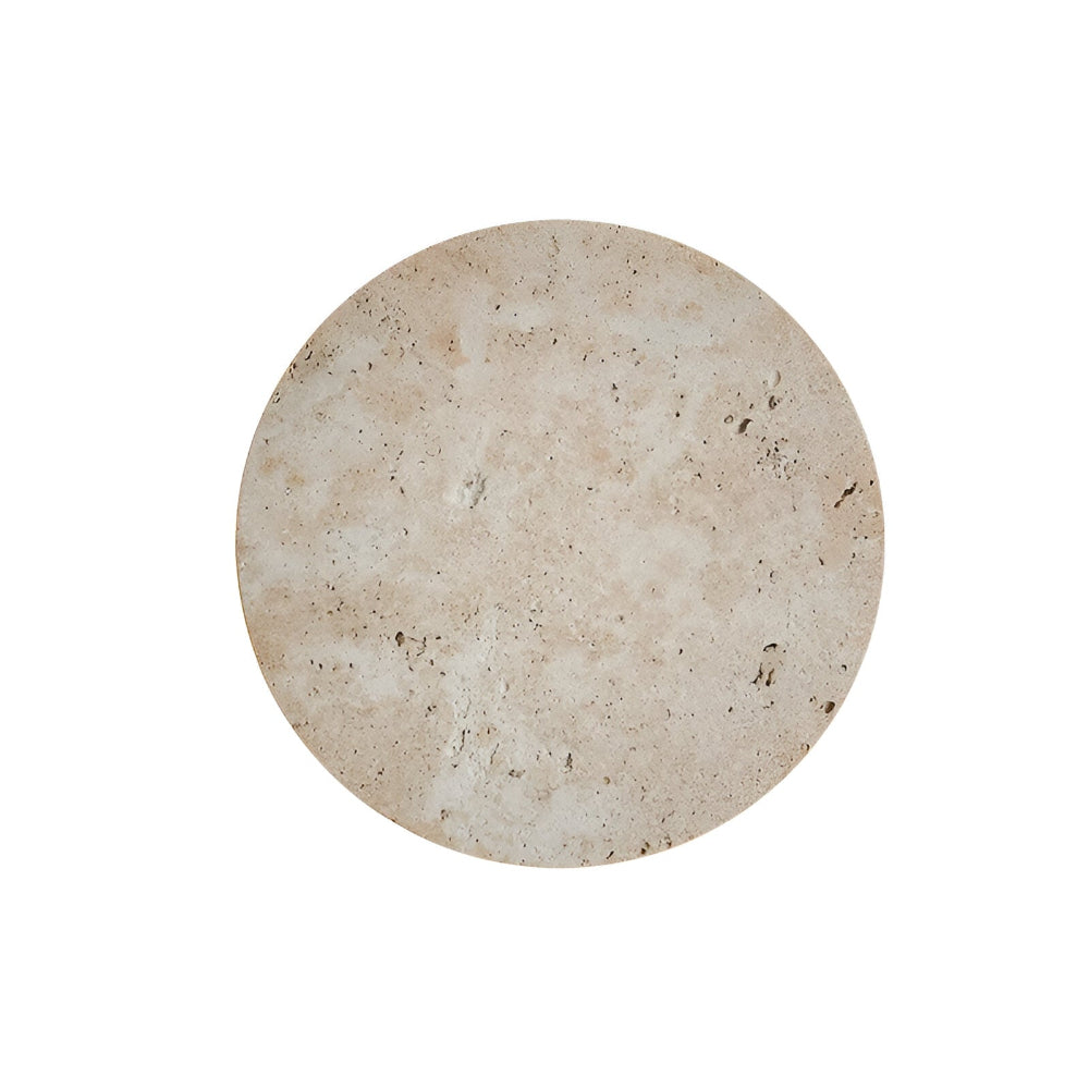 ZenLume – Cirkulär Travertin Vägglampa | Japansk Stil & Ambient LED-belysning